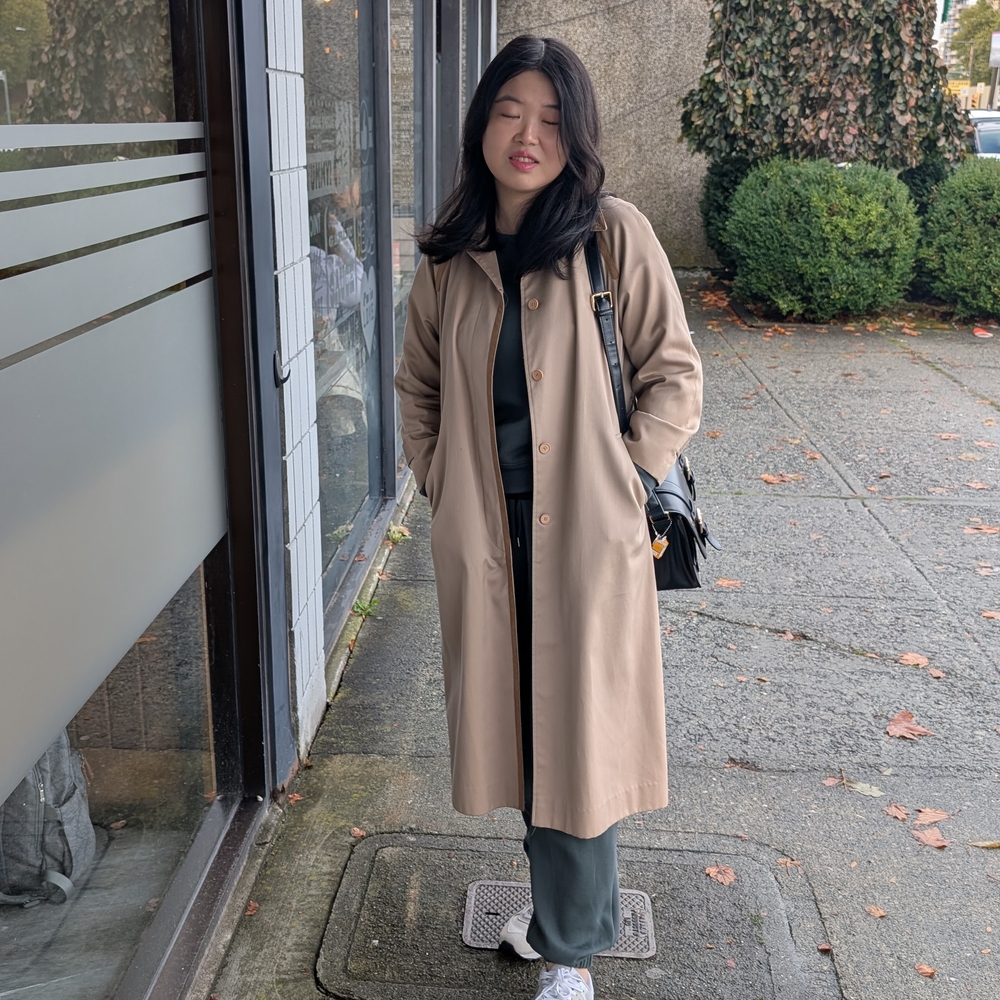 Elegant Beige Trench Coat for Women